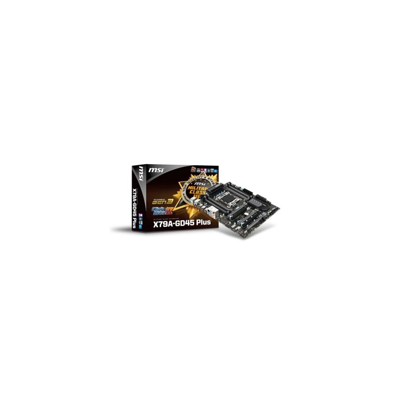 MSI X79A-GD45 PLUS s2011 X79 8DDR3 USB3/RAID ATX BOX