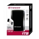 Transcend StoreJet 25 D3 1TB 2.5'' USB3.0 Black - Internal HDD