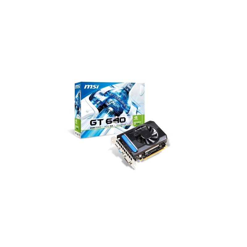MSI GeForce CUDA GT640 2GB DDR3 PX 128BIT DV/HDMI/DS BOX
