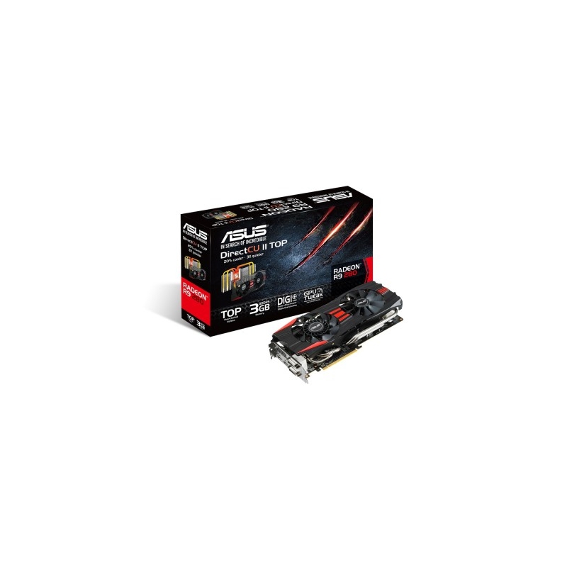 Asus Radeon R9 280 DC2T 3GB DDR5 384BIT 2DVI/HDMI/DP BOX